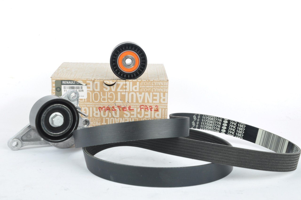 Alternatör Kayış Gergi Rulman Kiti Aksesuar Kayış Seti Master 3 2.3 Dci M9T 117201902R